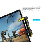 Mobile Gaming Trigger Controller - Precision Tablet Grip with L1R1 Aim Buttons