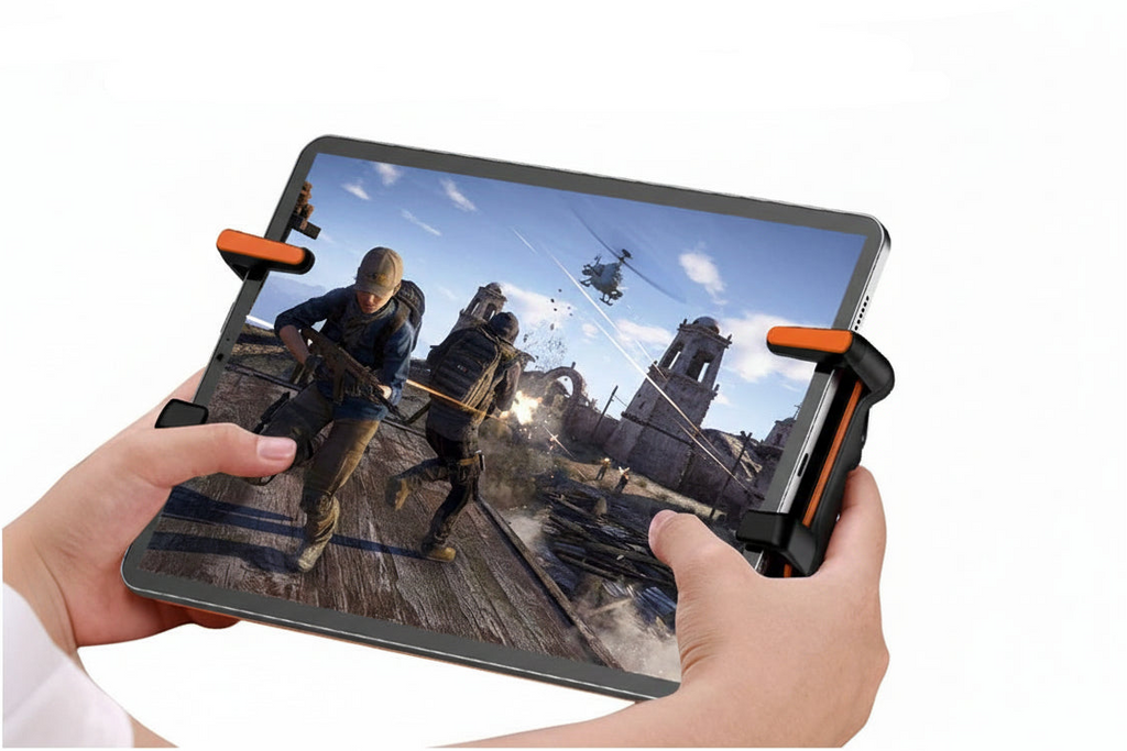 Mobile Gaming Trigger Controller - Precision Tablet Grip with L1R1 Aim Buttons