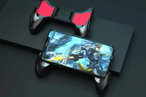 Ergonomic Mobile Gaming Grip - Universal Phone Holder for Enhanced Control