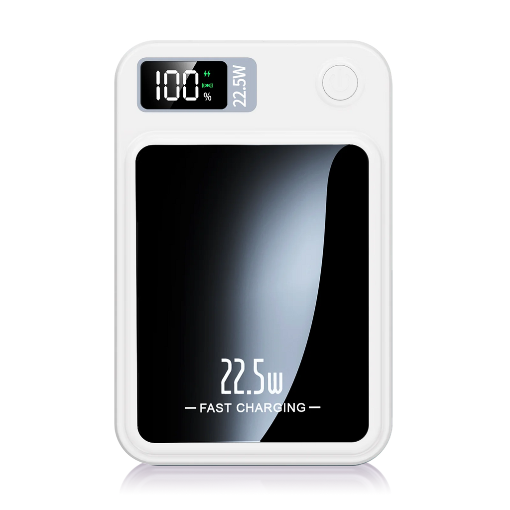 10000mAh Magnetic Power Bank - PD 22.5W Fast Wireless Charging for Mobile Gamers