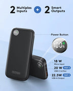 Portable Power Bank - Ultra-Slim 10000mAh Fast Charging Battery for Mobile Gaming