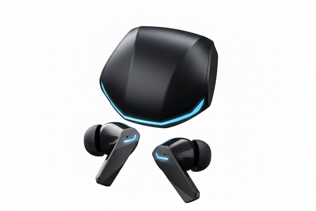 Low Latency Gaming Earbuds - Wireless Bluetooth Earphones for Competitive Play
