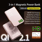 Magnetic Wireless Power Bank - Portable Fast Charging Battery for Mobile Gaming