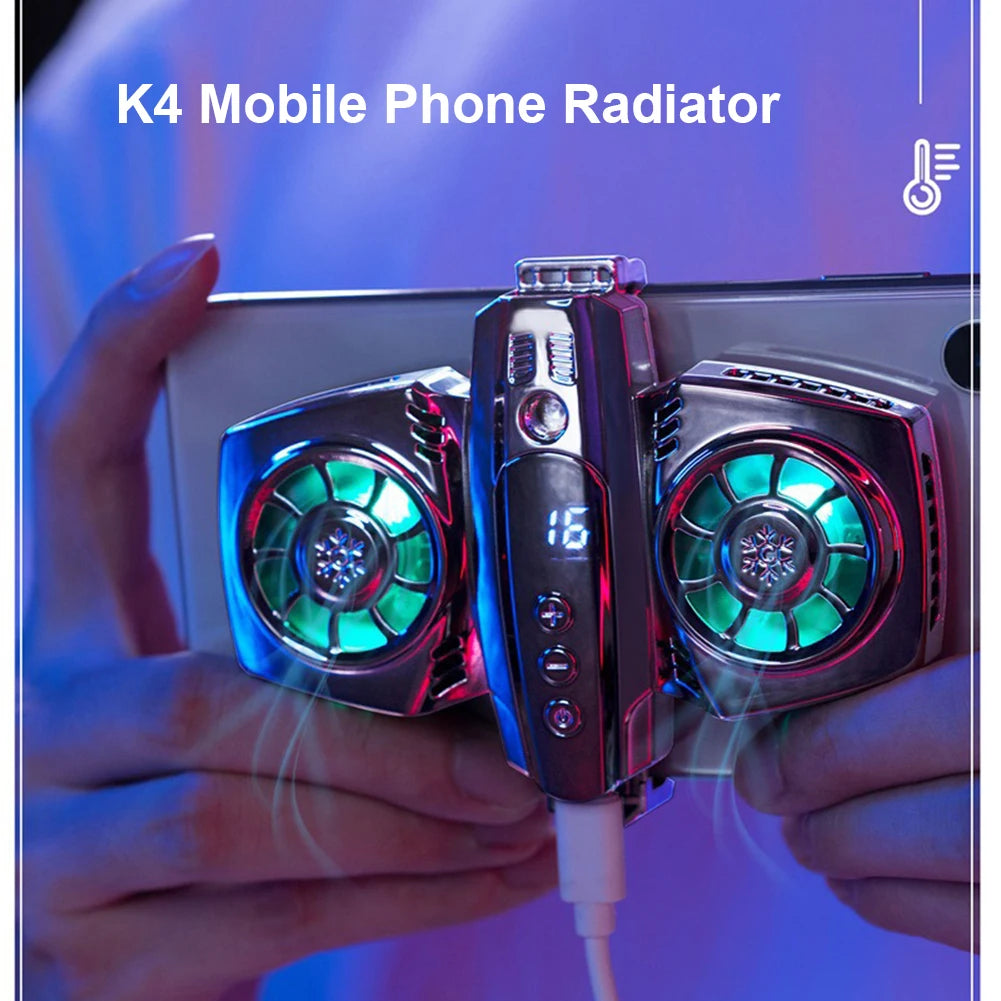 Phone Cooling Fan Radiator - Professional Semiconductor Heat Sink System for Gaming