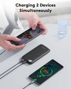 Portable Power Bank - Ultra-Slim 10000mAh Fast Charging Battery for Mobile Gaming