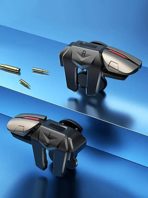 Six-Finger Gaming Triggers - Professional Universal Mobile Controller for Competitive Gaming