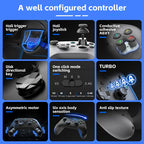 Hall Effect Game Controller - Premium Multi-Platform Mobile Gamepad with Zero Drift
