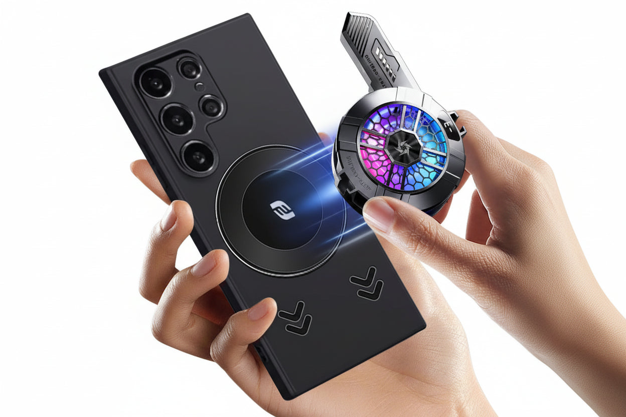 Gaming Phone Cooling Case - Advanced Heat Dissipation Protection System