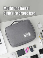 Gaming Accessories Storage Organizer - Portable Travel Tech Bag for Controllers