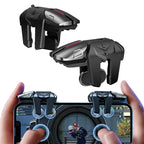 Six-Finger Gaming Triggers - Professional Universal Mobile Controller for Competitive Gaming