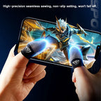 Gaming Finger Sleeves - Sweatproof Anti-Slip Touch Screen Covers for Mobile Gaming