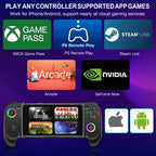 Wireless Telescopic Gaming Controller - Bluetooth Gamepad for Mobile Devices